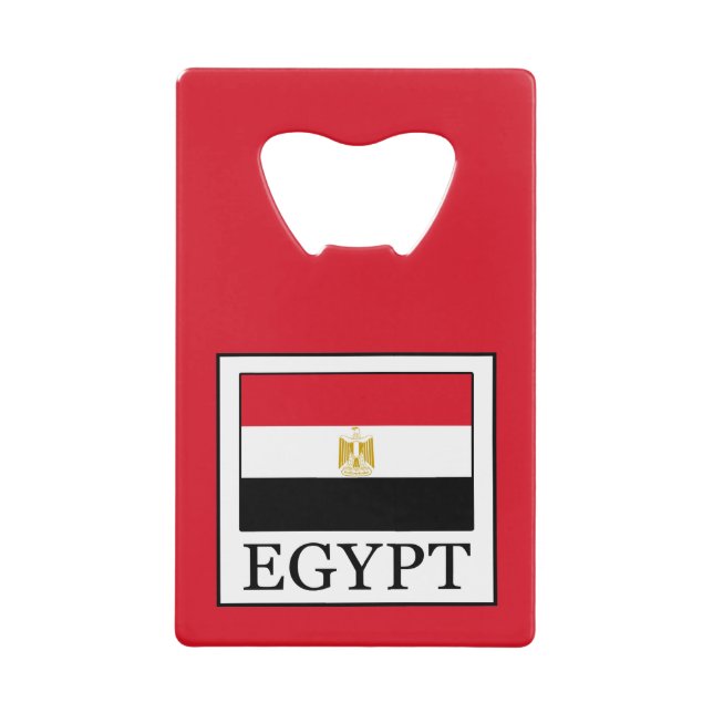 Abrebotellas De Tarjeta De Crédito Egipto (Anverso)