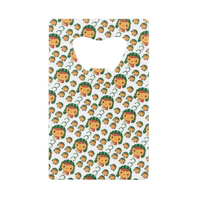 Abrebotellas De Tarjeta De Crédito El CHavo del Ocho Chibi (Anverso)