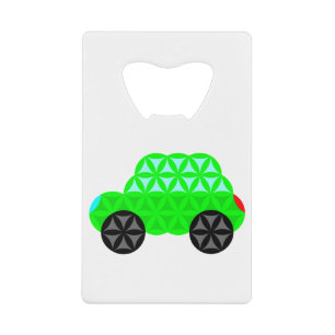 Abrebotellas De Tarjeta De Crédito El Coche De La Vida - Formas Sagradas A2.