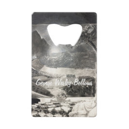 Abrebotellas De Tarjeta De Crédito El regreso a la vida dibujado por George Wesley Be