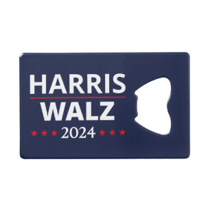Abrebotellas De Tarjeta De Crédito Elecciones Harris Walz 2024 III