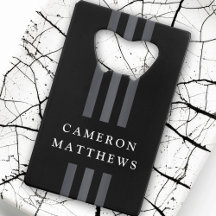 Elegantes líneas oscuras modernas monogramadas neg