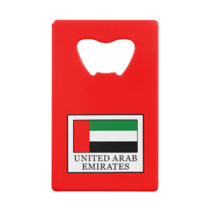 Abrebotellas De Tarjeta De Crédito Emiratos Árabes Unidos