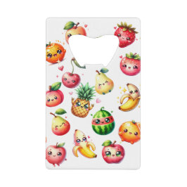 Abrebotellas De Tarjeta De Crédito Ensalada de Frutas