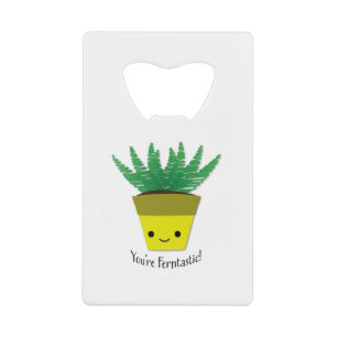 Abrebotellas De Tarjeta De Crédito Eres Ferntastic Fern