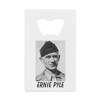 abrebotellas de tarjeta de crédito ERNIE PYLE