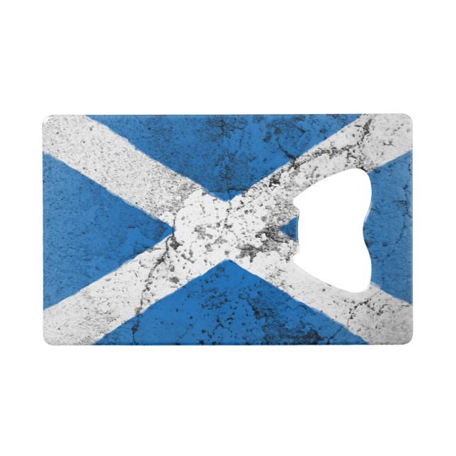 Abrebotellas De Tarjeta De Crédito Escocia (Anverso (Horizontal))