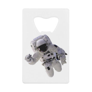 Abrebotellas De Tarjeta De Crédito Espacio ultraterrestre astronauta