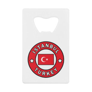 Abrebotellas De Tarjeta De Crédito Estambul Turquía