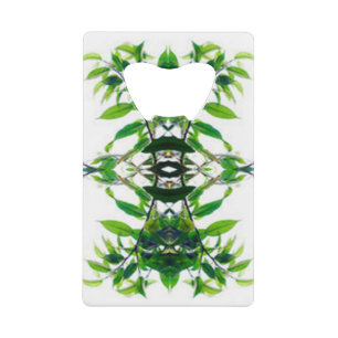 Abrebotellas De Tarjeta De Crédito Estilos clásicos Florals