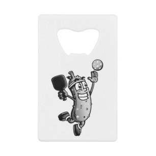 Abrebotellas De Tarjeta De Crédito Estrella de Pickleball