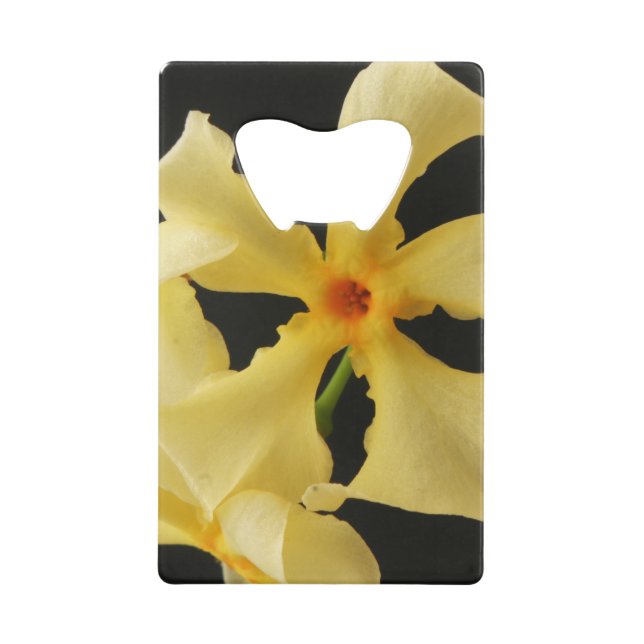 Abrebotellas De Tarjeta De Crédito Estrella Jasmine Flower Bocna (Anverso)