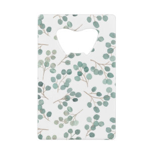 Abrebotellas De Tarjeta De Crédito Eucalyptus