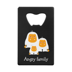 Abrebotellas De Tarjeta De Crédito Familia furiosa Monos diseñan T-Shirt Bath Mat