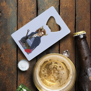 Abrebotellas De Tarjeta De Crédito Fauno Fae Fantasía con Cuernos 