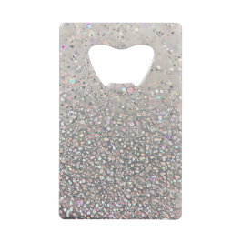 Abrebotellas De Tarjeta De Crédito FauxGlitter