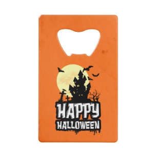 Abrebotellas De Tarjeta De Crédito Feliz Halloween