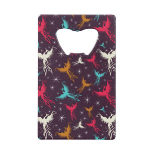 Abrebotellas De Tarjeta De Crédito Figura modelo de los pájaros de Phoenix