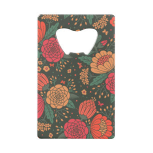 Abrebotellas De Tarjeta De Crédito flor