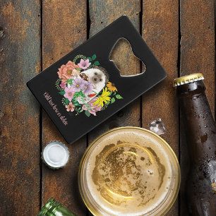 Abrebotellas De Tarjeta De Crédito Flores de edgehog