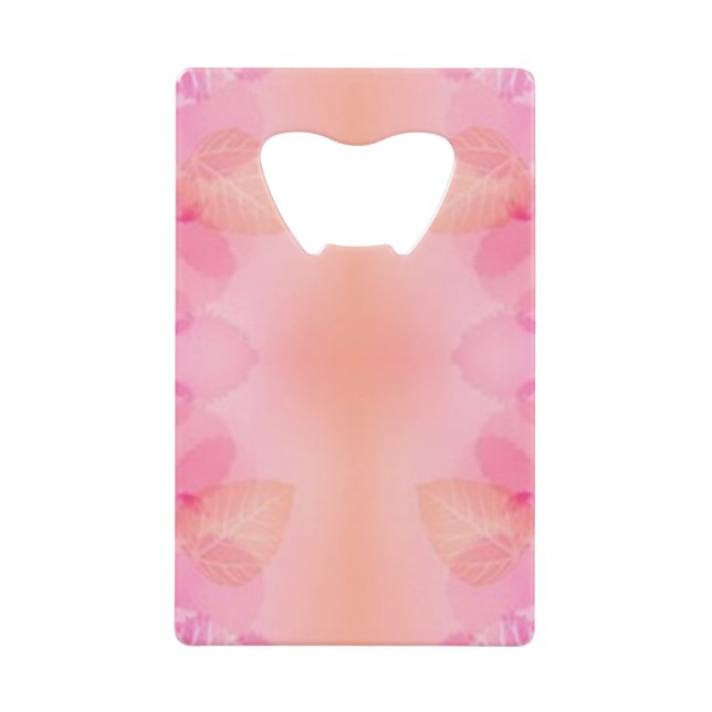 Abrebotellas De Tarjeta De Crédito Flores de estilos clásicos (Anverso)