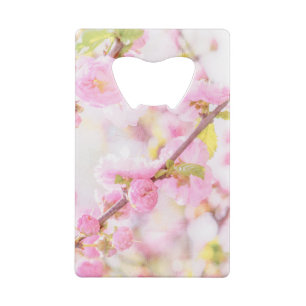 Abrebotellas De Tarjeta De Crédito Flores rosadas sakura - Flor japonesa de cerezo