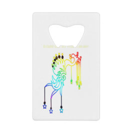 Abrebotellas De Tarjeta De Crédito Fomento y logro