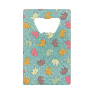 Abrebotellas De Tarjeta De Crédito fondo del bebé