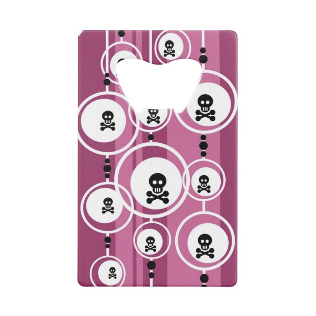 Abrebotellas De Tarjeta De Crédito Fondo del Grunge (Anverso)