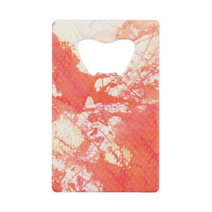 Abrebotellas De Tarjeta De Crédito Fondo pintado a mano abstracto de la acuarela. 2
