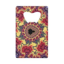 Abrebotellas De Tarjeta De Crédito Fractal de Mandelbrot