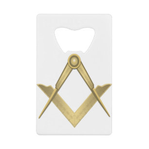 Abrebotellas De Tarjeta De Crédito Freemason
