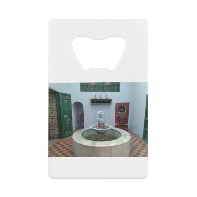 Abrebotellas De Tarjeta De Crédito Fuente (Anverso)