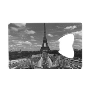 Abrebotellas De Tarjeta De Crédito Fuente vintage Francia París Torre Eiffel