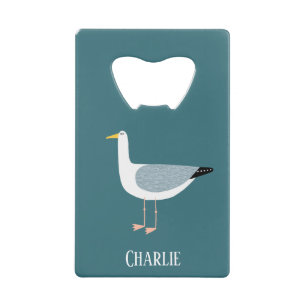 Abrebotellas De Tarjeta De Crédito Fun Seagull