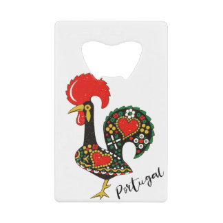 Abrebotellas De Tarjeta De Crédito Gallo de Galo de Barcelos portuguese