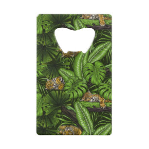 Abrebotellas De Tarjeta De Crédito Gatitos de la jungla