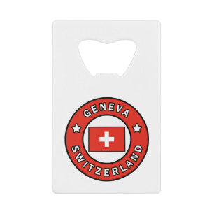 Abrebotellas De Tarjeta De Crédito Ginebra Suiza