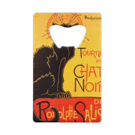 Abrebotellas De Tarjeta De Crédito Gira del Chat Noir - Póster Vintage