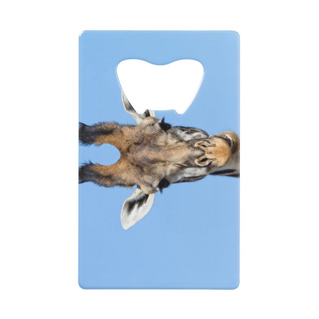 Abrebotellas De Tarjeta De Crédito Giraffe (Anverso)