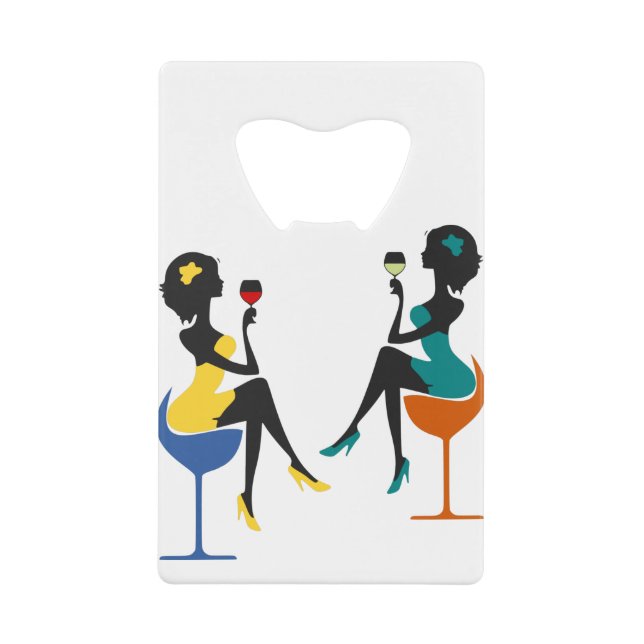 Abrebotellas De Tarjeta De Crédito Girls Night Out (Anverso)