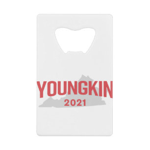 Abrebotellas De Tarjeta De Crédito Glenn Youngkin para el Gobernador de Virginia