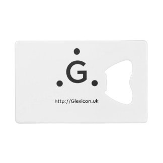 Abrebotellas de tarjeta de crédito Glexicon UK