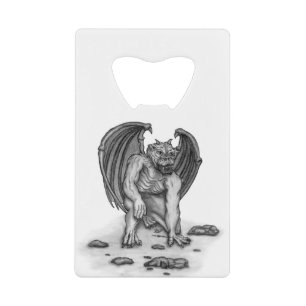 Abrebotellas De Tarjeta De Crédito Golem Gargoyle