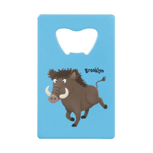 Abrebotellas De Tarjeta De Crédito Gracioso ilustracion de personalizado de afeitar d