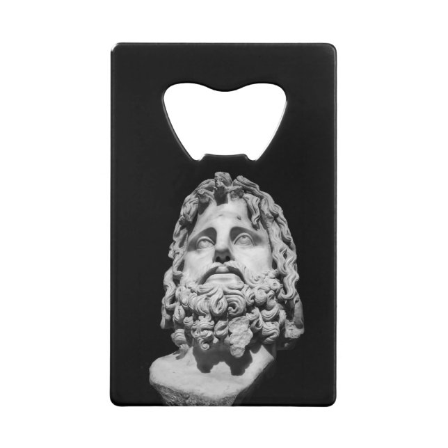 Abrebotellas De Tarjeta De Crédito Greco Roman Bust (Anverso)
