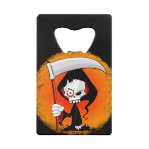 Abrebotellas De Tarjeta De Crédito Grim Reaper Personalizado