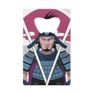 Abrebotellas De Tarjeta De Crédito Guerrero de Samurai