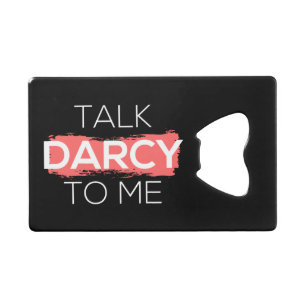 Abrebotellas De Tarjeta De Crédito Hable Darcy Conmigo