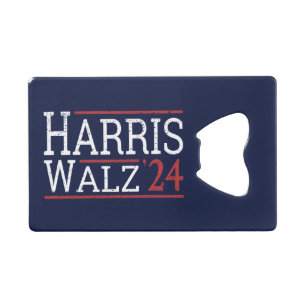 Abrebotellas De Tarjeta De Crédito Harris Walz Election 2024 I